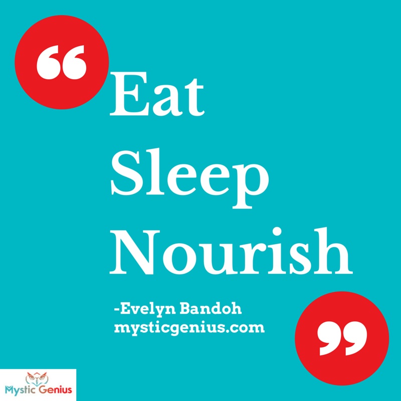 Meme- Eat Sleep Nourish